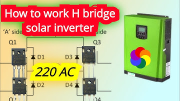H-Bridge Solar Inverter Without Battery | Working & Circuit Explained