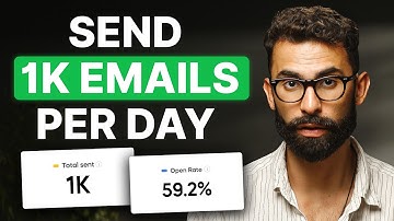 Start sending 1000 emails a day in literally the next 5 mins