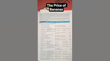 Duff and Dutt|| The price of Bananas|| MCQ solution #learning # viral # viralshort#class9english