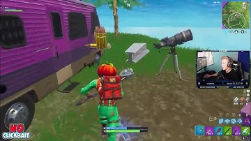 *2 Minutes and 22 seconds* of Tfue exploiting Fortnite BR!