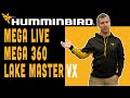 Humminbird mega live  mega 360  lakemaster vx  tips and tricks