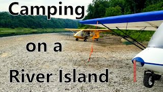 Camping out on the Island with Ultralights