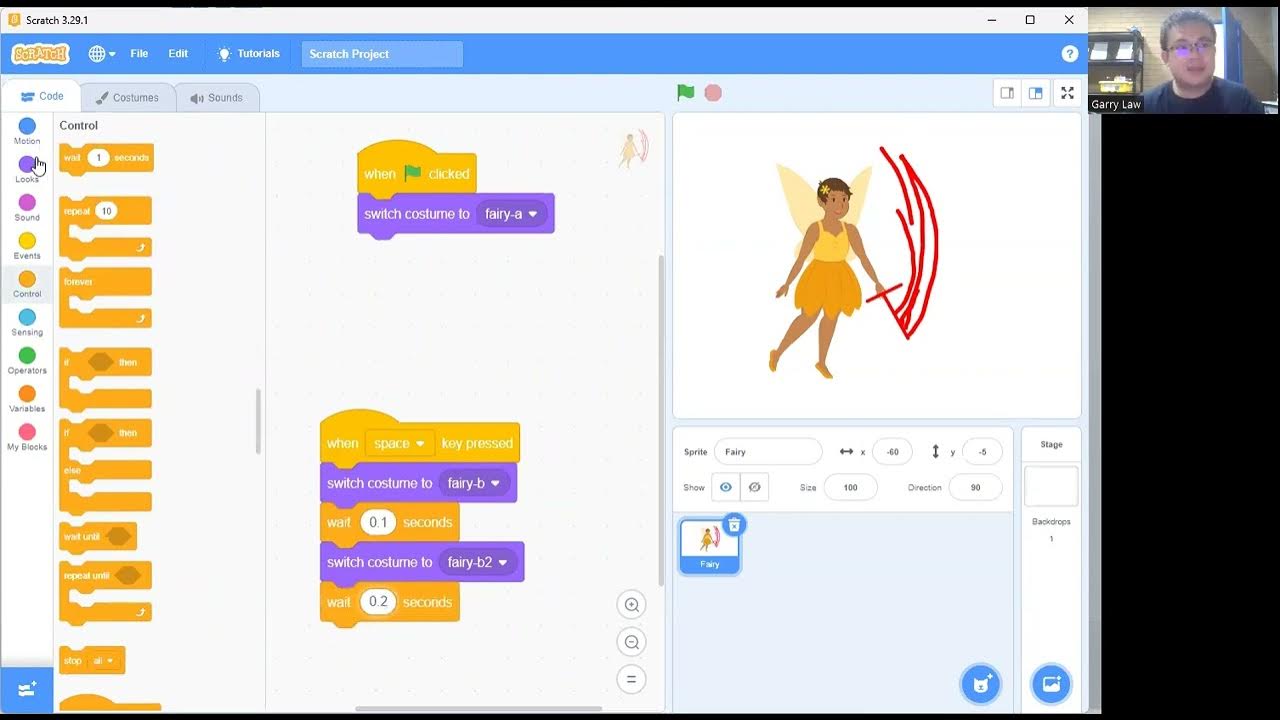 Scratch Fighting Game Fairies vs Dragons YouTube