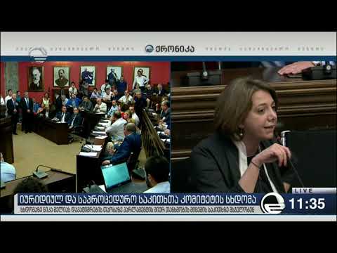 სალომე სამადაშვილმა დეპუტატს ხმის ჩაგდება მოსთხოვა