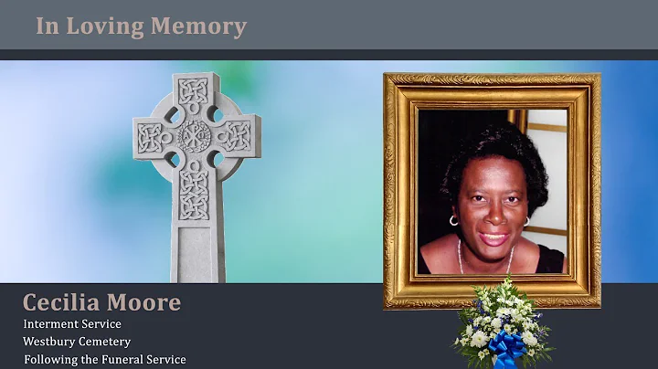 The interment Service for the late Cecilia Moore