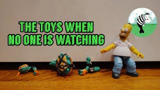 Toys When No One is Watching (Stop Motion)
