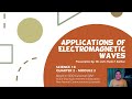 APPLICATIONS OF ELECTROMAGNETIC WAVES