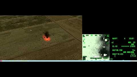 DCS: A-10C dual screen MFCD