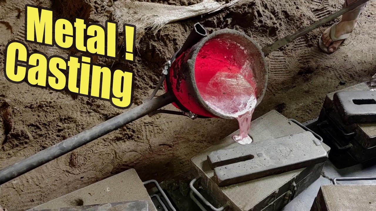 Inside an Aluminum Casting Workshop: How It’s Made - YouTube