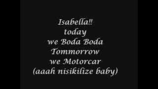 Isabella-sauti sol Lyrics