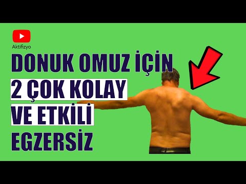 DONUK OMUZ PROBLEMİ İÇİN 2 KOLAY VE ETKİLİ EGZERSİZ #aktifizyo #omuzağrısı #egzersiz