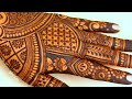 Easy full bridal hand mehndi designs  new wedding mehndi  simple mehandi ka design back side