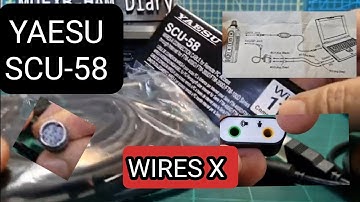YAESU SCU 58( Mobile Radio) & 57(HT) WIRES X AUDIO KITS