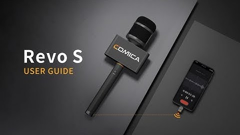【Tutorial】User Guide of Comica Revo S: Upgrade Your Interview Microphone #comica #audio #wireless