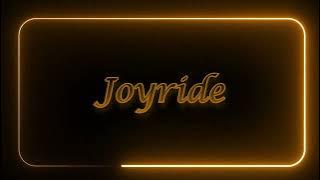 Stellar - Joyride (*Released*)