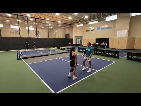 12/29/25 / Lifetime SS - Practice for Mix ~ Zhu, Wittland -vs- Collins, Hall / Game 3