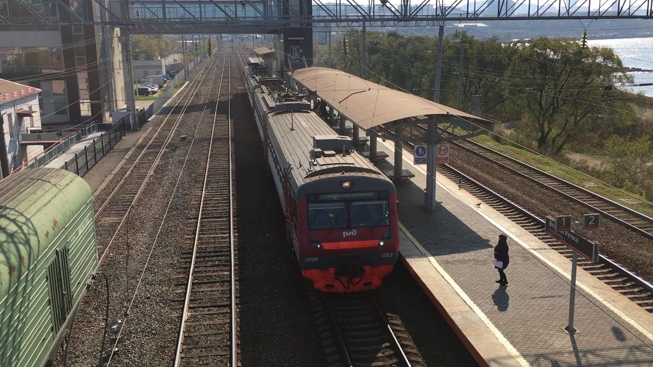ロシア フタラヤ レーチカ駅のアエロエクスプレス Aeroexpress Vtoraya Rechka Russia Aeroekspress Vtoraya Rechka 17 10 Youtube
