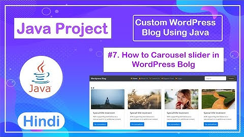 How to Create Carousel slider in WordPress blog | Bootstrap multiple image responsive slider
