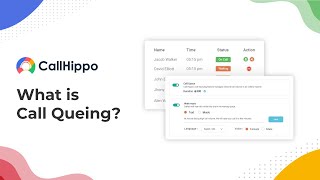 Call Queuing: Call Center Queuing Feature for virtual phone number | CallHippo Feature Video screenshot 5