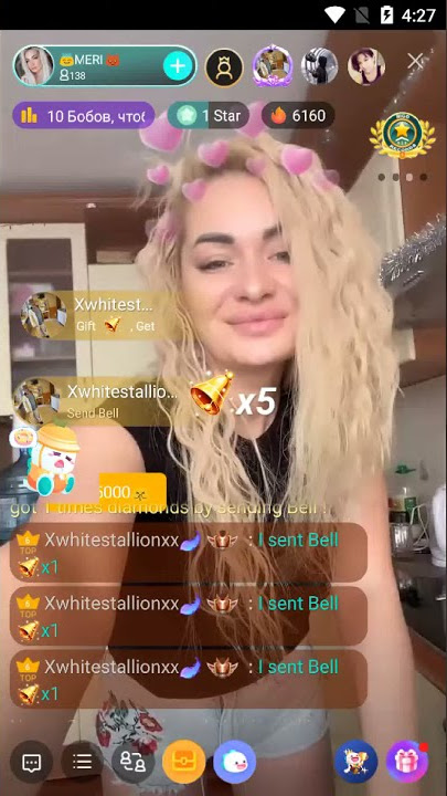 bigo live dance with Russian girl