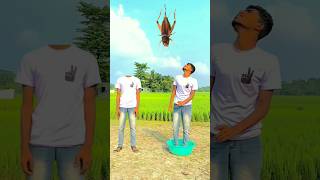 Testy fruits vs my clone body parts joining funny vfx magic video #shorts #viral #vfx