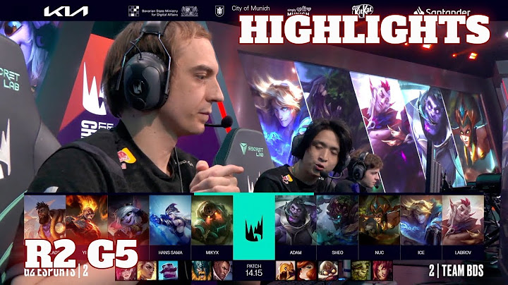 G2 vs BDS - Game 5 Highlights | Round 2 LEC 2024 Season Finals | G2 Esports vs Team BDS G5