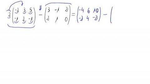 Operaciones con matrices 6º prim y 1º sec ALGEBRA