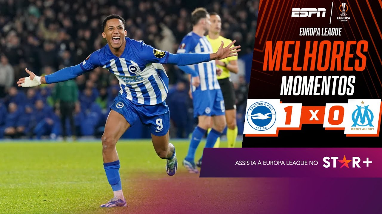 JOÃO PEDRO DECIDIU NO ÚLTIMO MINUTO! | Brighton 1 x 0 Marseille | Melhores Momentos