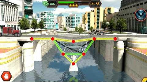 Bridge Construction Simulator (Level 4)