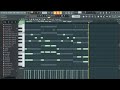 How to make a dunka beat for chorus from scratch in fl studio 