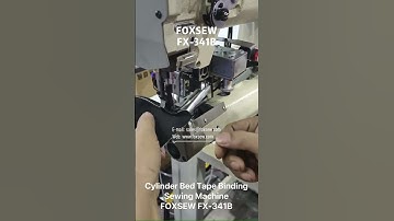 Cylinder Bed Tape Binding Sewing Machine