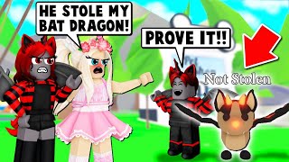 My Little Brother STOLE my BEST FRIENDS PET in Roblox Adopt Me!