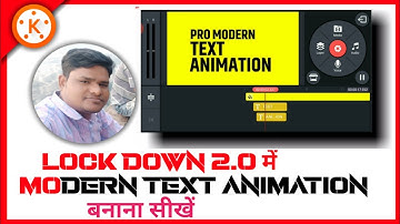How to make modern text animation in kinemaster 🔥👌