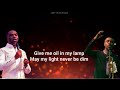 Give me oil  by Minister Joe Mettle and Pastor Nathaniel Bassey on the Stage #lyrics