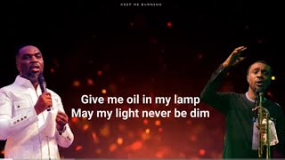 Give me oil  by Minister Joe Mettle and Pastor Nathaniel Bassey on the Stage #lyrics