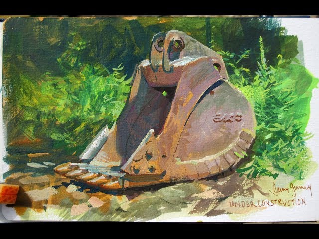 James Gurney on X: Review of the ShinHan Pass watercolor / gouache  hybrid.  #gouache #watercolor #painting   / X