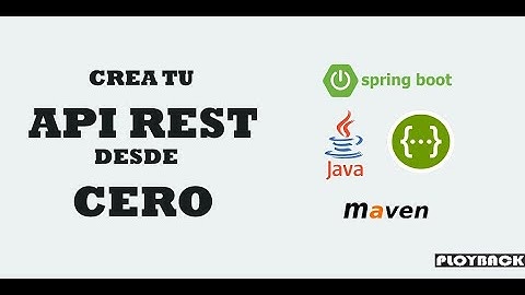 Crea tu API REST desde CERO en 25 Minutos