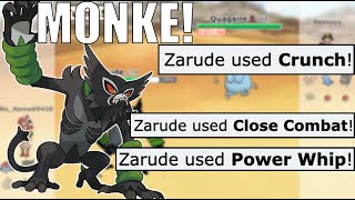 ZARUDE IS SO STRONG IT DOES NOT EVEN NEED TO SET UP!