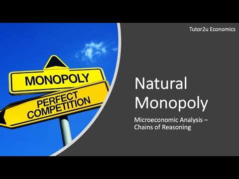 Video: Hvad Er Naturligt Monopol