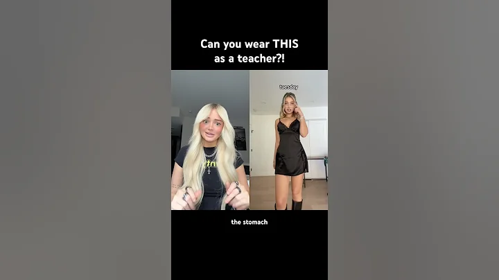 CAN YOU WEAR THESE OUTFITS AS A TEACHER?! Follow @salemilese #outfits #fashion #duet