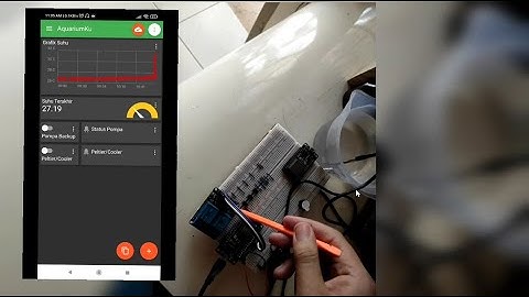 Simple IoT Project Monitoring dan Otomasi Aquarium [Free MQTT Broker] - ESP8266 DS18b20 Relay