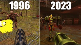 Evolution of Quake Games [1996-2023]