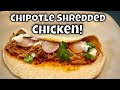 🌶 Instant Pot Chipotle Shredded Chicken 🌶 - 6.4g net carbs per serving image