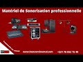 Matriel de sonorisation professionnelle