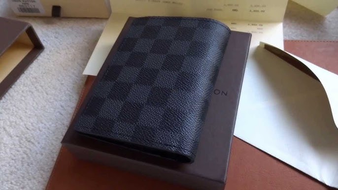 Multiple Wallet Damier Graphite Canvas - Men - Personalization