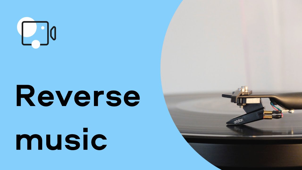 How to REVERSE MUSIC (songs, sounds and other audio) audio editing