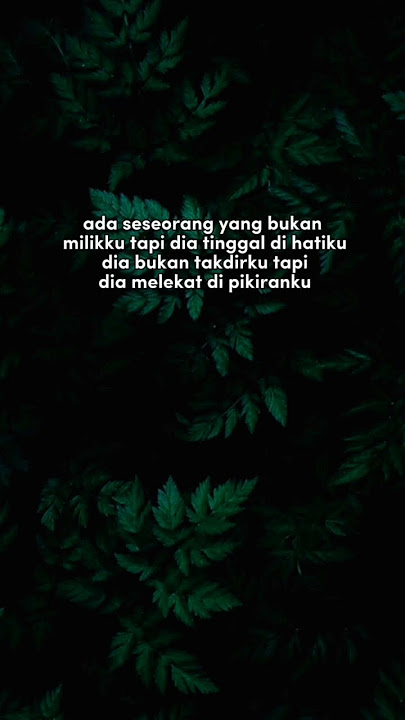 ADA SESEORANG YANG BUKAN TAKDIR KU. TAPI DIA MELEKAT DI PIKIRANKU 🥀