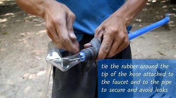 How to make a Nipple Drinker for your pigs