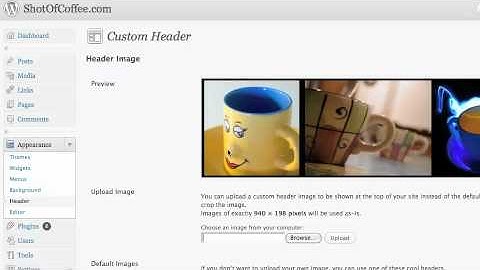 How to Change the Banner on Twenty-Ten Wordpress Theme - Option 2, by BuildAWebsiteTonight.com