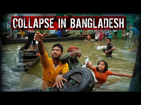 Climate Crisis: Floods in Bangladesh and India. June 2022